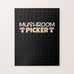 Mushroom Pickers Jigsaw Puzzle