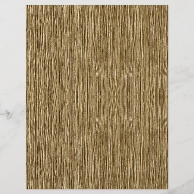 Mushroom Pleated Linen Natural Arts & Craft Paper (Front)