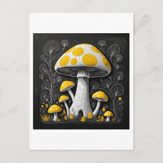 Mushroom Postcard