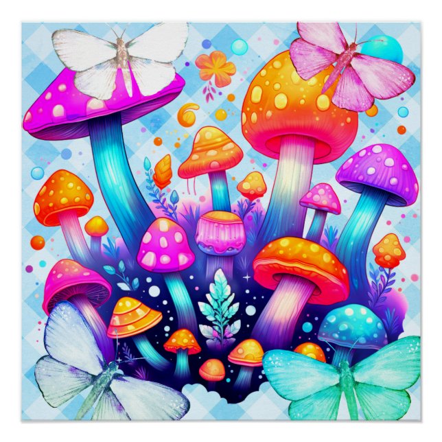 mushroom  poster (Front)