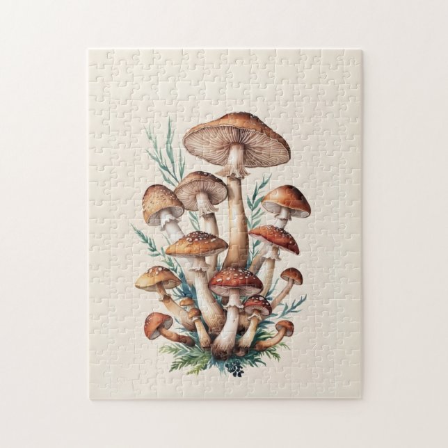 mushroom Puzzle (Vertical)