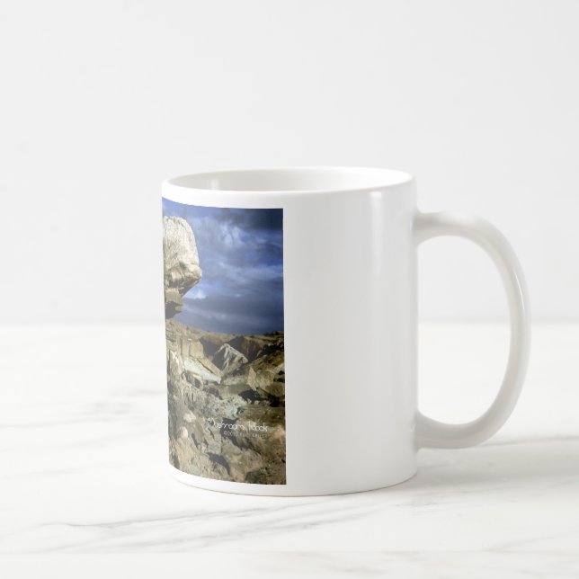 Mushroom Rock Colour Photo Coffee Mug (Right)