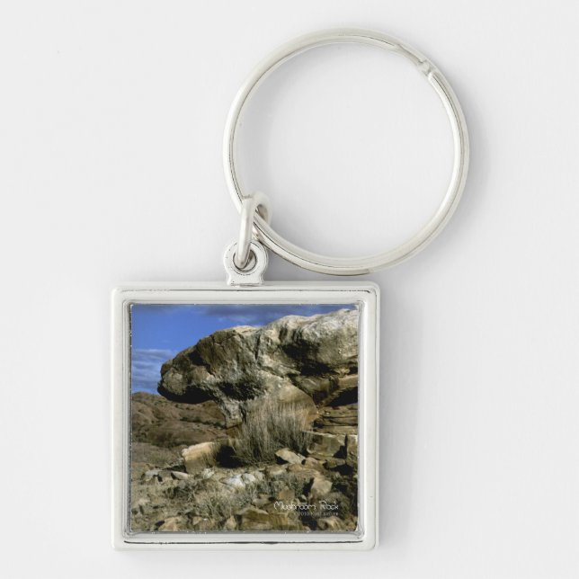 Mushroom Rock Key Ring (Front)