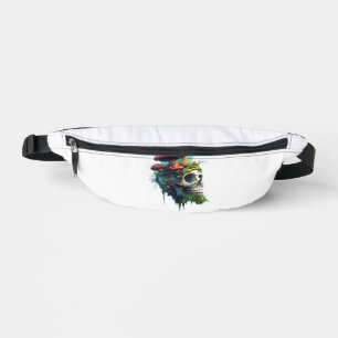 Mushroom Skull Grove Bum Bags
