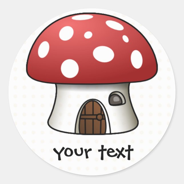 mushroom sticker (Front)