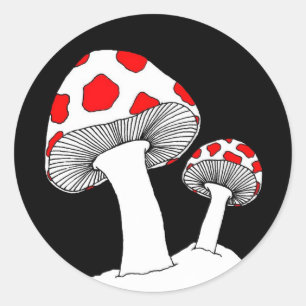 Mushroom Sticker