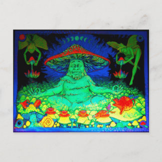 Mushroom Tea Postcard