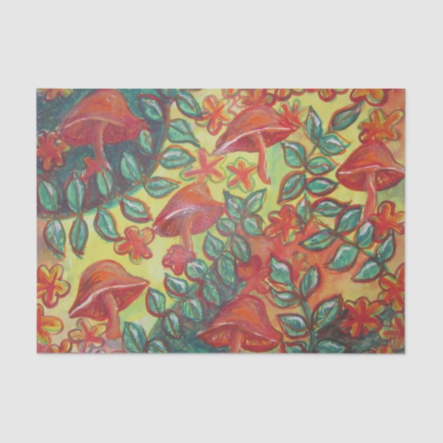 mushroom tissue paper (Front)