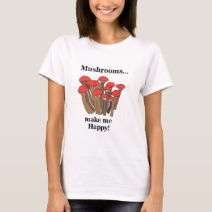 Mushroom Toadstool Fungi Mushrooms T-Shirt