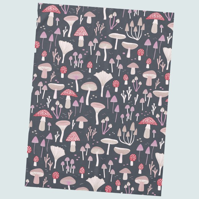 Mushroom Toadstool Fungi Tablecloth (Mushroom toadstool fungi tablecloth)