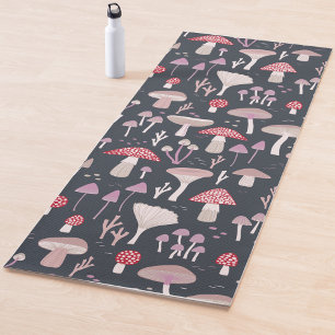 Mushroom Toadstool Fungi Yoga Mat