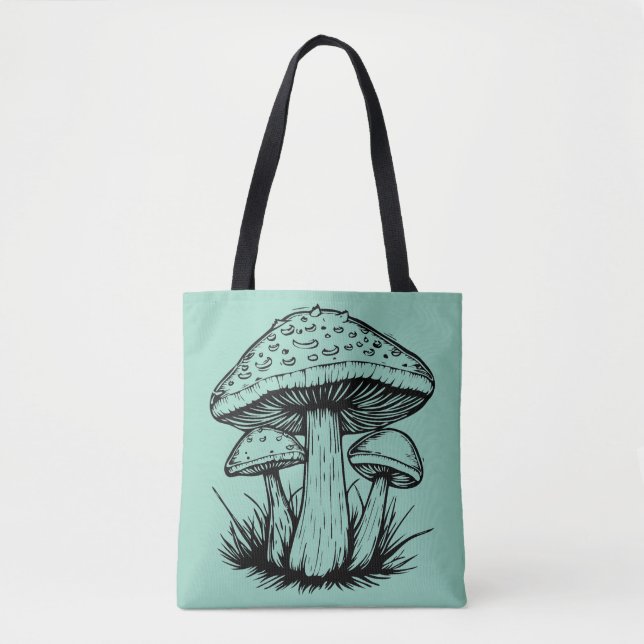  Mushroom  Tote Bag (Front)