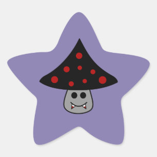 Mushroom Vampire Stickers
