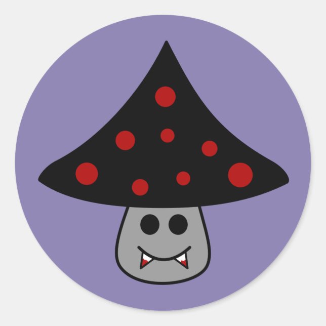 Mushroom Vampire Stickers (Front)