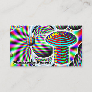 Mushroom Visions (change the words) Business Card