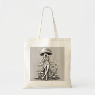 Mushroom Vogue Lady Tote Bag