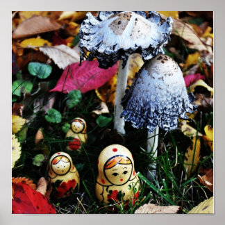 Mushroom voyage poster