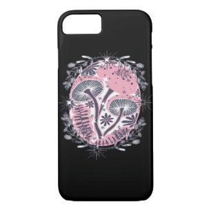 Mushroom Whimsigoth Art Design Classic iPhone 8/7 Case