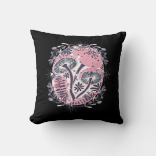 Mushroom Whimsigoth Art Design Classic Cushion