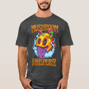 Mushroom Whisperer Fungus Mycology Forest Vegan Mu T-Shirt