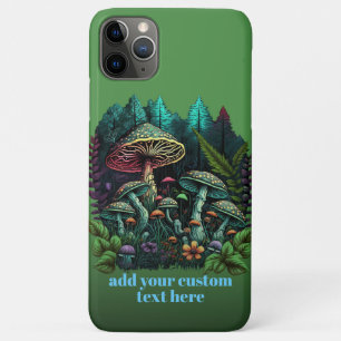 Mushroom Wildflower Toadstool Cottagecore Custom iPhone 11 Pro Max Case