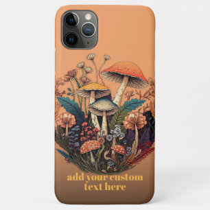 Mushroom Wildflower Toadstool Cottagecore Custom iPhone 11 Pro Max Case