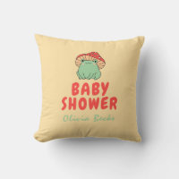 Mushroom with Frog Baby Shower