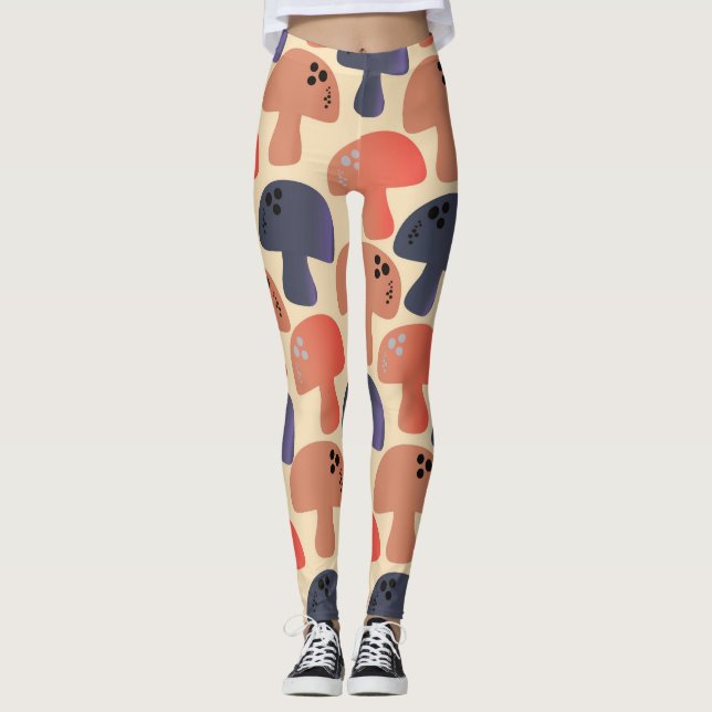 Mushroom Women's Leggings (Front)