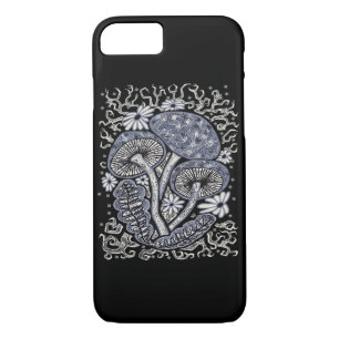 Mushrooms And Whimsigoth iPhone 8/7 Case