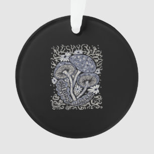 Mushrooms And Whimsigoth Ornament