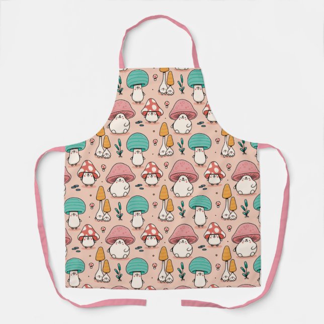 Mushrooms Apron (Front)