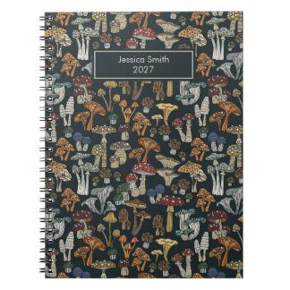 Mushrooms Cottagecore aesthetic Notebook