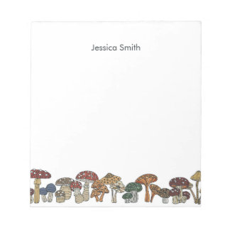 Mushrooms Cottagecore aesthetic Notepad