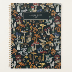 Mushrooms Cottagecore aesthetic Planner