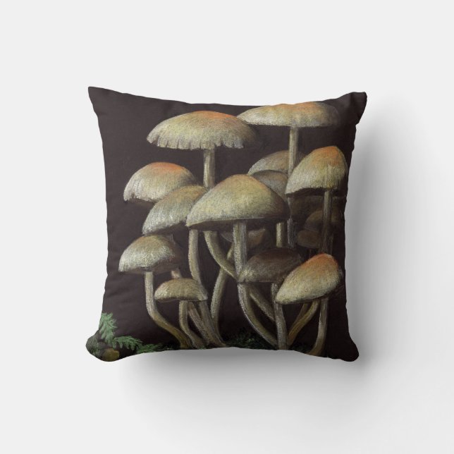 Mushrooms Cushion (Front)