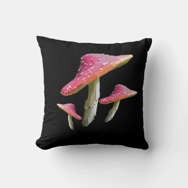 Mushrooms Cushion (Front)