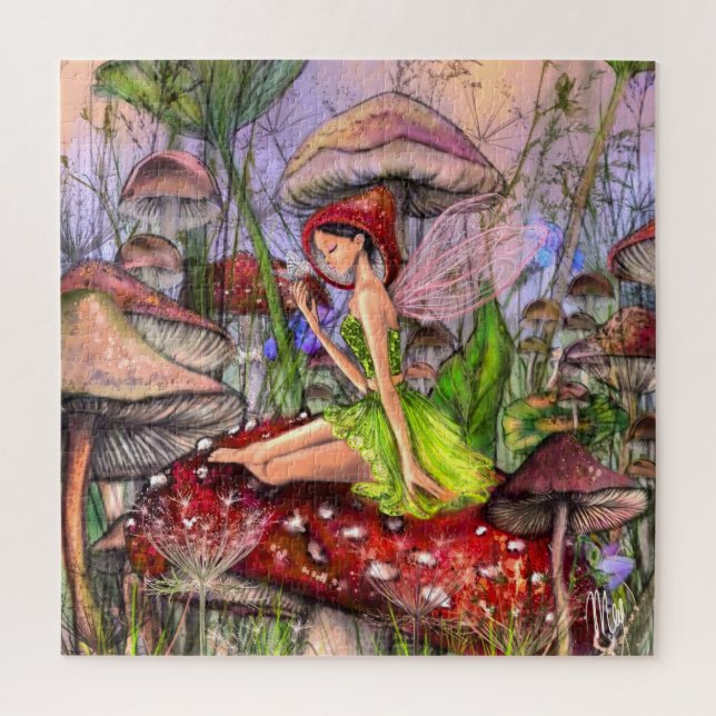 Mushrooms Fantasy Jigsaw Puzzle (Vertical)