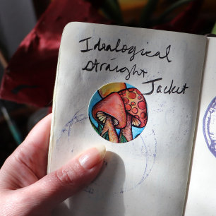 Mushrooms Fungus                                   Classic Round Sticker