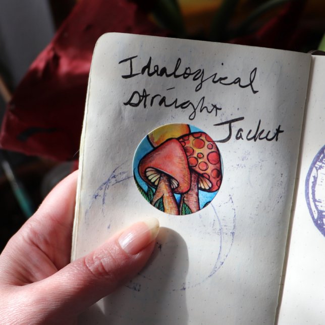 Mushrooms Fungus                                   Classic Round Sticker (Creator Uploaded)