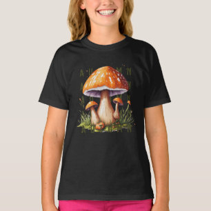 Mushrooms in autumn forest T-Shirt