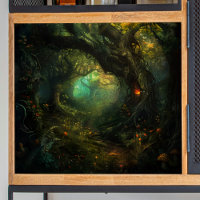 Mushrooms in Magic Forest Decoupage