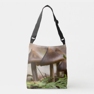 Mushrooms in the Forest  Crossbody Bag