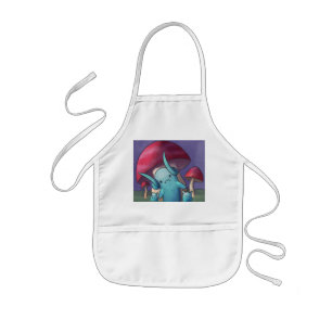 Mushrooms Kids Apron