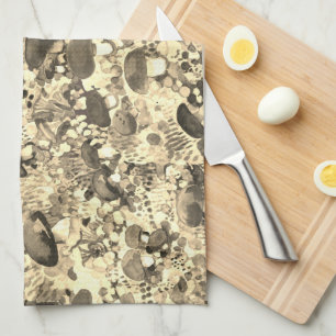 Mushrooms kitchen towel
