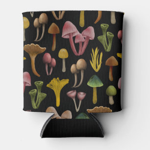 Mushrooms, Lichen & Colourful Fungi Can Cooler