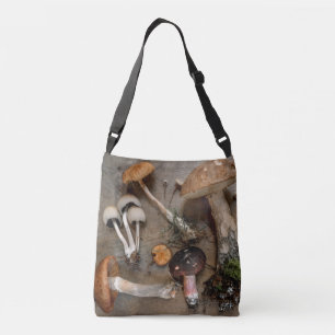 Mushrooms Love Fungi Crossbody Bag