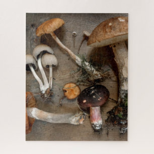 Mushrooms Love Fungi Jigsaw Puzzle