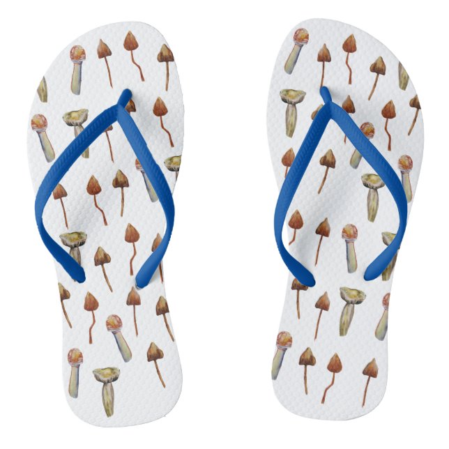 Mushrooms Magic Thongs (Footbed)