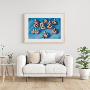 Mushrooms Marsden Hartley Poster