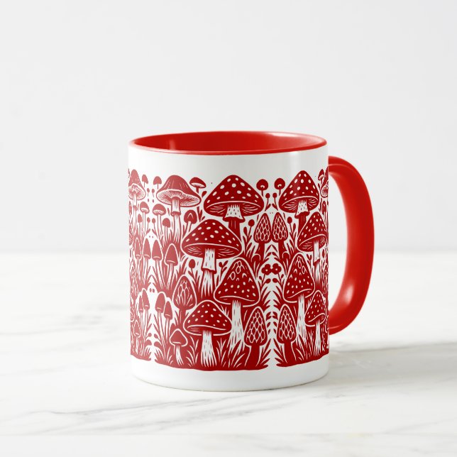 Mushrooms Mug (Front Right)